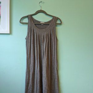 Knit Taupe Garnet Hill Dress